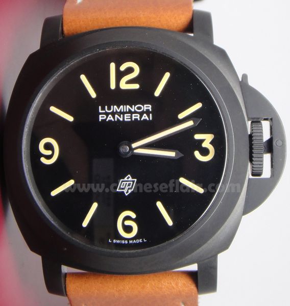 Panerai Luminor Watch Brown Leather Swiss Grade
